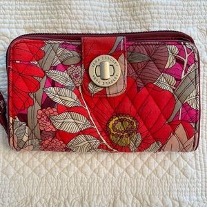 Vera Bradley Large Turn Lock Wallet
